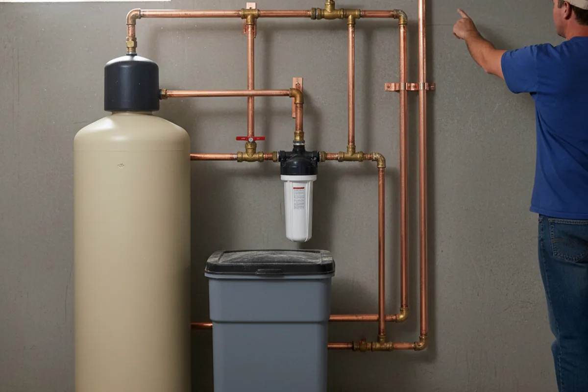 Whole-house water treatment system installed in Yreka